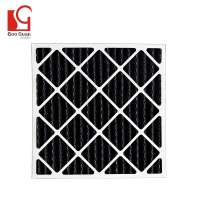 HVAC pleated activated carbon air filter chemical filter