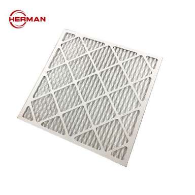 Disposable folding rotary filter pleating ac air filters